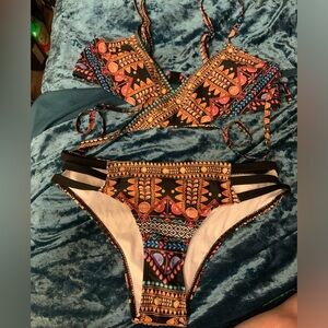 2 piece bikini swimwear NWOT